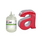 Fast Curing Glue P-260a X10   P-260b X10 High Strength For Channel Letter 500ml