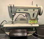 Vintage Mid-century Singer Model 237 Bzb- 60-8 Sewing Machine Crafted In France 