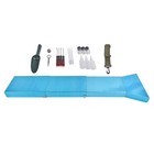 20pcs Aluminum Groove Kit With 50  Folding Sluice Box  Magnifier   Accessories