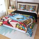 Disney Alice In Wonderland Print Duvet Cover Set  3pcs  Quilt Cover   Pillowcase