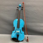 Cecilio Full Size Student Violin In Case W bow Aqua Blue