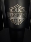 30oz Stainless Steel Harley Davidson Slide Lock Tumbler With Lid And Metal Straw