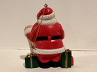 Vintage 1993 Santa Claus W  List Peoples Drug Store Pharmacy Christmas Ornament