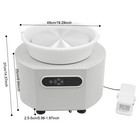 Electric Pottery Wheel Pottery Forming Machine 350w Pottery Wheel Diy Clay Tool