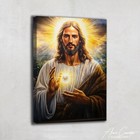 Sacred Heart Wall Art Framed Jesus Christ Art Prints Christian Wall Art Canvas