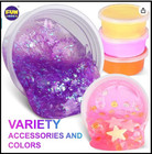 33 Cups Jumbo Slime Kit For Kids  Funkidz Premade Ultimate Slime Pack To Diy In