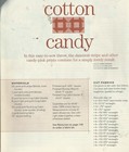 C0258 Cotton Candy Quilt Pattern instructions