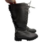 Victorian Style Lace Up Knee High Boots Whimsigoth Dark Academia 7 5