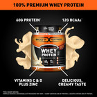Body Fortress Super Advanced 100  Premium Whey Protein Powder  Vanilla  1 74lbs