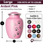 Pet Urn For Dogs And Cats With Personalized Laser Engraving  Ottillie Paws Pr   