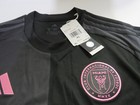 Men s Inter Miami Cf Adidas Black 2025 Fortitude Jersey Size Authentic Size Xl