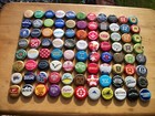 88 Lot Assorted Beer Bottle Cap s All Diffrent  no Dents   crafts 