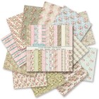 Shabby Pink 24 Sheets Scrapbook Paper Double Sided Printing Craft Paper For D   
