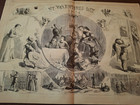 Civil War Newspapers-harper s Weekly-general Grant  Valentine s Day Double Page