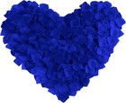 1000 Pcs Artificial Silk Rose Petals Decoration Wedding Party Color Sapphire    