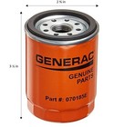 Generac 5w-30 Full Synthetic Oil Change Kit 2 Quarts And 70185e Filter