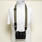 Handmade Olive Green Quick Cotton Camera Strap   Peak Design Anchors 30-50 