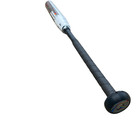 Bat Knob Power Pad Shock Absorber   Sting Reducer   Heel Protector Black