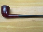 Vintage Estate Italian Briar Smoking Pipe 5  Long