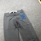 Vintage Abercrombie Sweatpants Boys Small Gray Joggers 1892 Embroidered Logo
