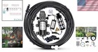 Outdoor Cooling System W  26 Brass Nozzles