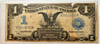 1899 Series  1 One Dollar Black Eagle Silver Certificate Note Fc-1007
