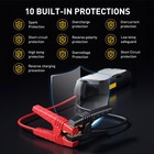 Car Jump Starter 10400mah Portable Engine Battery Jumper Charger Power Bank  led