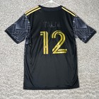 Adidas Lafc Soccer Jersey Black Gold Flex Power Tools Mens Size Medium Aeroready