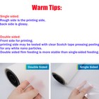 Calca 11 8  X 328 Ft Dtf Transfer Film Premium Roll-single Sided Warm Peel