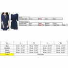 Blue Women Long Sleeve Skirt Evening Party Cocktail Short Dress With Belt Us