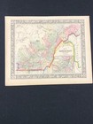 American State Map From Mitchell s Atlas 1865 Canada East Dated 1860