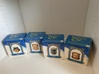 Warner Bros  Wizard Of Oz Full Set Of 4 Mugs  1998 With Box