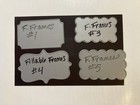 Papertrey Ink-lot Of 4-fillable Frames 1 3 4 5-small Stamp And Die Sets- 469