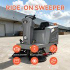 Ride-on Floor Sweeper Machine 50 4  26 5 Gallon 92600 Sqft h Commercial