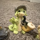 Pocket Dragons Lot Flambro 1994 Coffee Please Reading Elementary Dear  Set Of 3