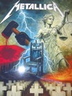 Large Framed Metallica Collage Poster Master Of Puppets  Justice  Kill Em All