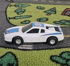 Vintage Artin Ferrari Testarossa 1 43 Slot Car White Blue  23 Radio Shack