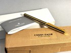 Caran D ache Rollerball Hexagonal Ecaille Black Chinese Lacquer Gold Plate