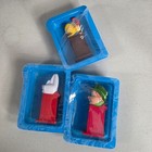 Pez Mini Dispensers     Lot Of 3 Lucky Bunny   Bee  Collectible Candy Toys 2001