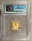 2022 Lealana Redeemed 0 01 Bitcoin 1 10 Oz Gold Plated Silver Icg Ms69pl Crypto