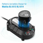 10 8v-12v Li-ion Battery   Charger For Makita Bl1013 Bl1014 194550-6 Dc10wa Tool