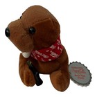 Coca-cola Christmas Walrus 6 5 Inch Vintage Stuffed Plush Toy 1997