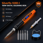 60w Digital Soldering Station Kit Or 60w Soldering Iron Adjustable Temp 110v