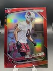 Will Johnson 4 Card Rookie Lot Prizm Red Pink Topps Signature Class Cardinals