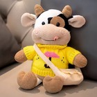 Anime Style Kawaii Cow Plush Toy Cute Stuffed Animal Doll Gift