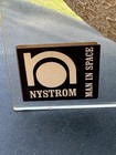 1969 Aj Nystrom 7    Raised Relief Lunar Moon Globe    man In Space    Original Stand