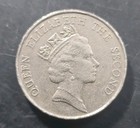 1987  Hong Kong 5 Dollar Coin  km  56 