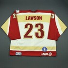 2011-12 Dan Lawson Bakersfield Condors Game Used Worn Echl Hockey Jersey