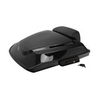 Black Razor Pack Trunk Backrest Mount Fit For Harley Tour Pak Road Glide 14-2025