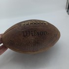 Vtg Wilson Official Nfl Football Pete Rozelle  Leather Usa Not Holding Air